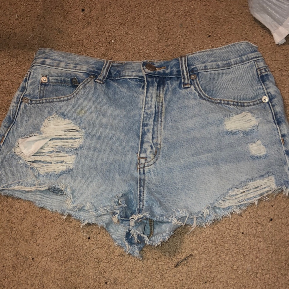 Aeropostale size 6 Jean shorts